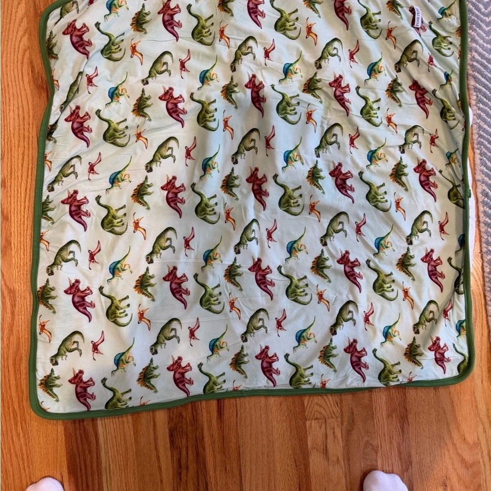 NWOT Posh Peanut Dinosaur Hooded Towel